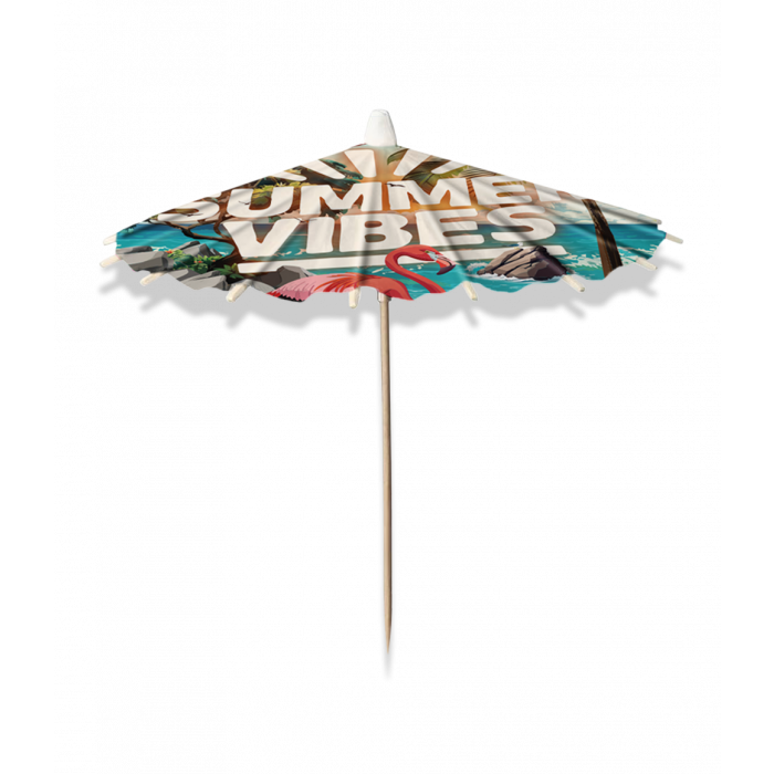 Cocktail Parasols Summer Vibes, 8 stuks