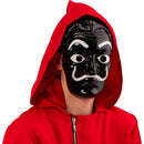Masker Casa de Papel / Dali zwart/wit