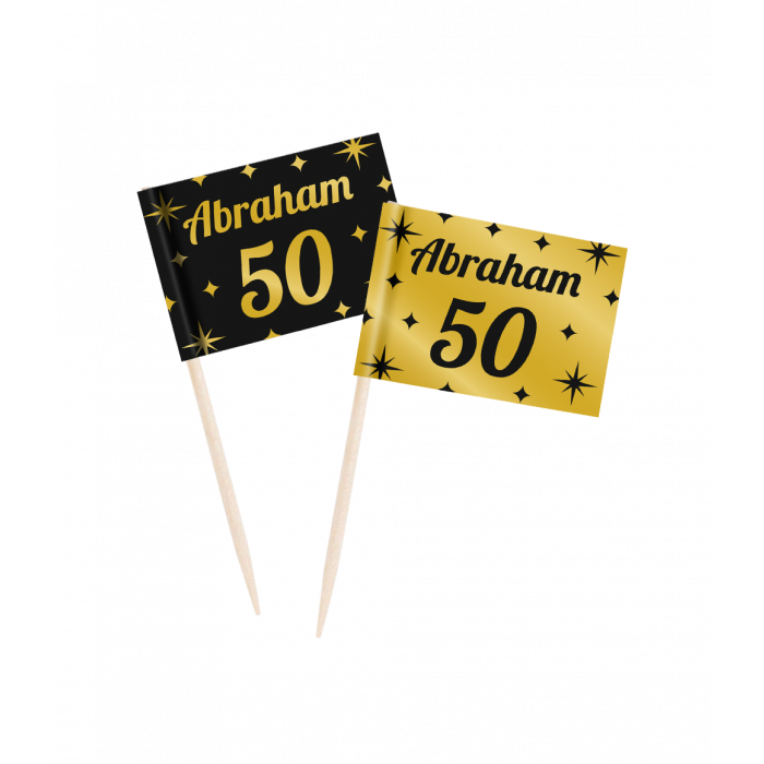 Classy Party Prikkertjes Abraham 50