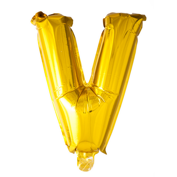 Folie Letter 16" goud verkrijgbaar van A tot Z