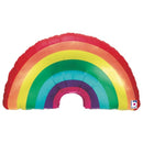 Folie helium ballon Shape Rainbow