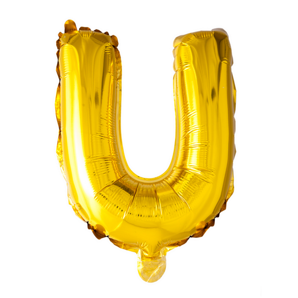 Folie Letter 16" goud verkrijgbaar van A tot Z