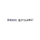 Letterslinger / Banner Happy Birthday