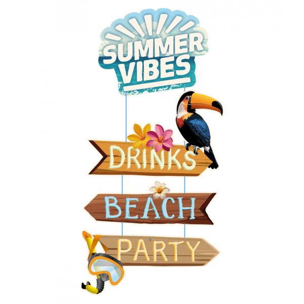 Deurgordijn Summer Vibes