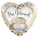 Folie helium ballon Pas Getrouwd