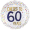 Folie helium ballon Cheers to 60 years