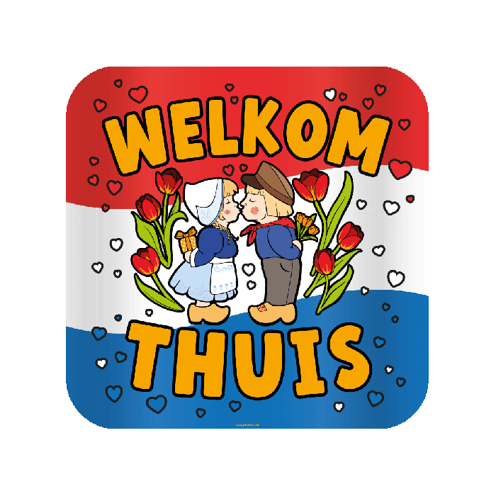 Huldeschild Welkom Thuis