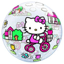 Bubble helium ballon Hello Kitty fiets