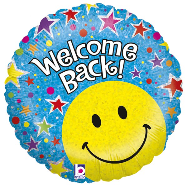 Folie helium ballon Welcome Back