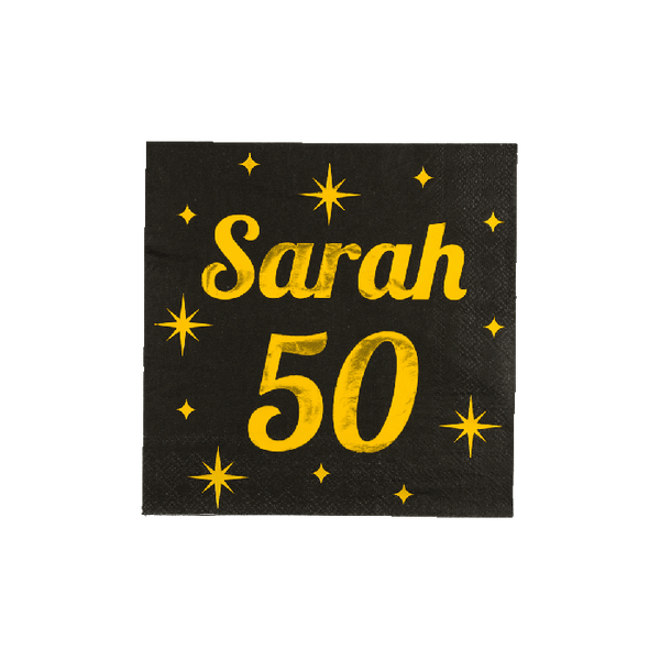 Classy Party Servetten Sarah 50