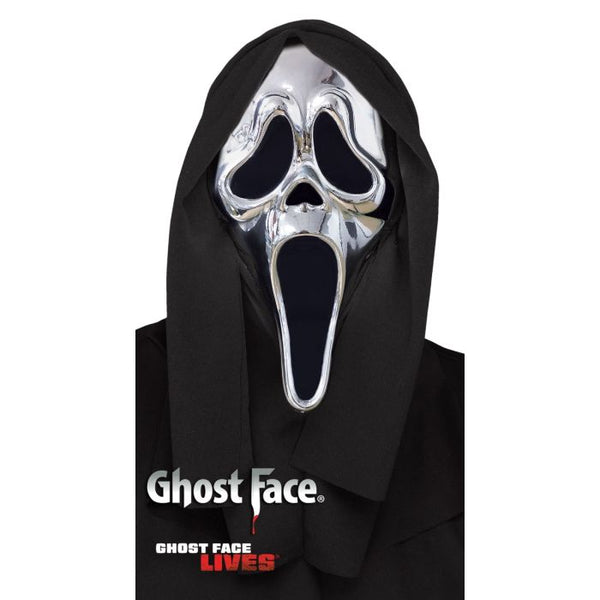 Masker Ghost Face / Scream Chrome
