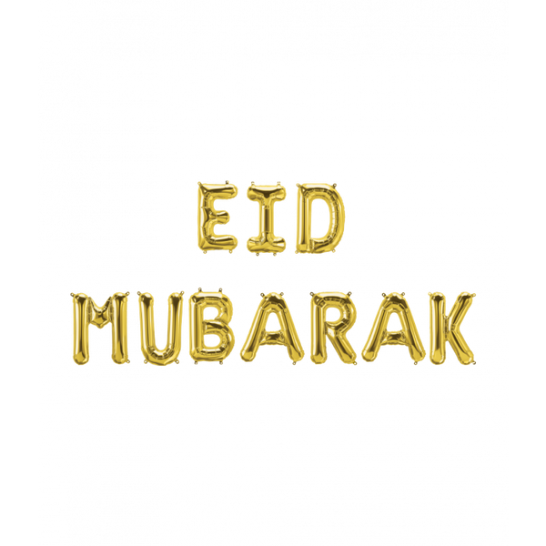 Folie letters Eid Mubarak (40cm)