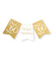 Party flag banner gold/white