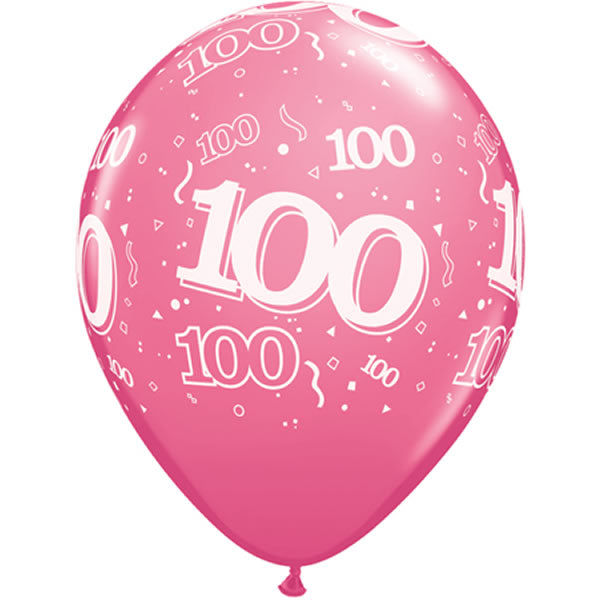 Ballonnen  Bedr.100 jaar  Q11  5 st