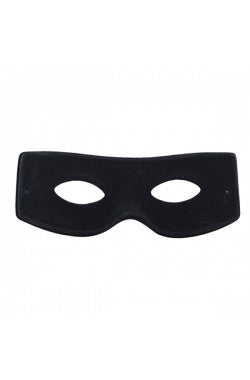 Oogmasker Zorro zwart