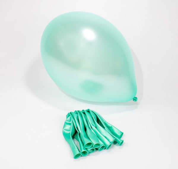 Ballonnen Metallic Light Green   B105 100 stuks