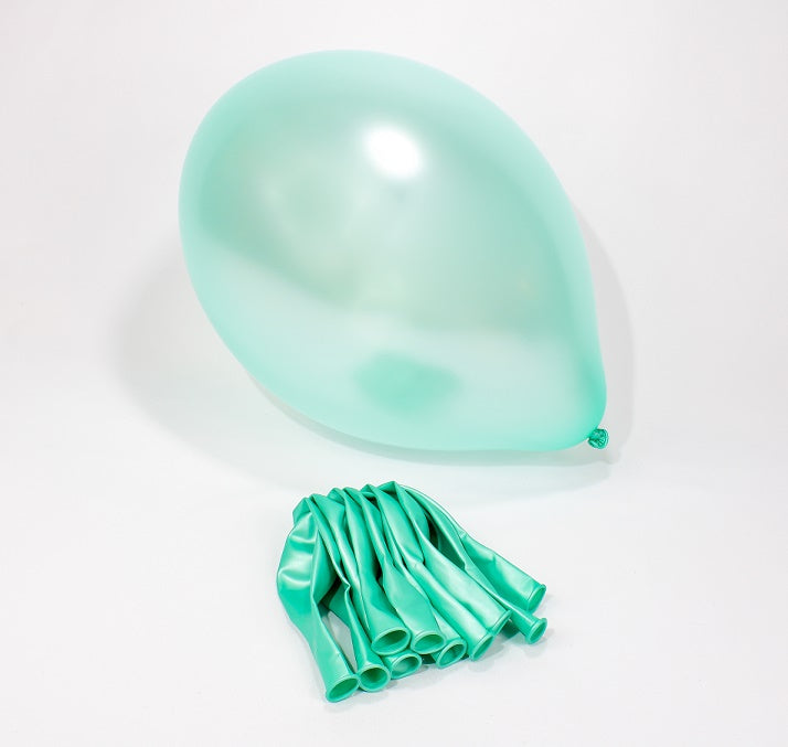 Ballonnen Metallic Light Green   B105 100 stuks
