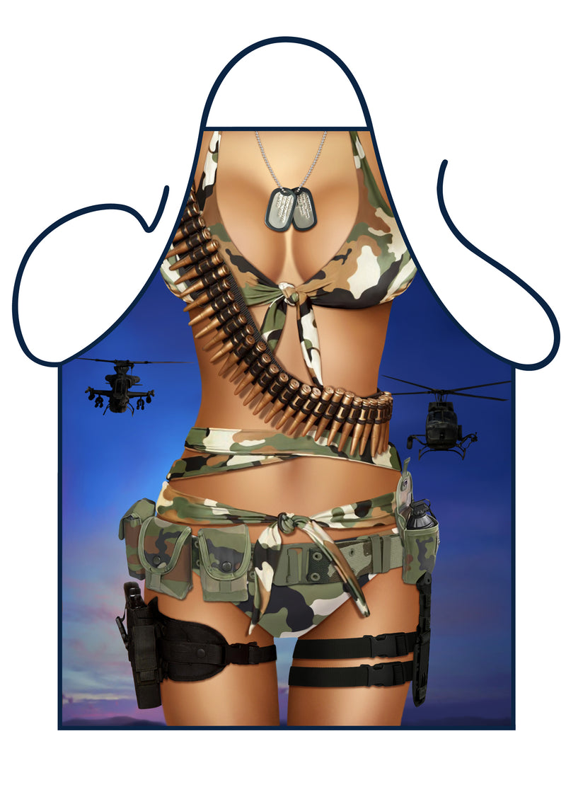 Schort sexy Commando Girl