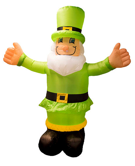 Mascotte  St. Patrick's Day 180cm opblaasbaar
