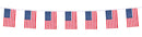 Amerikaanse Vlaggenlijn USA  4 meter