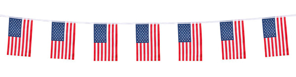 Amerikaanse Vlaggenlijn USA  4 meter