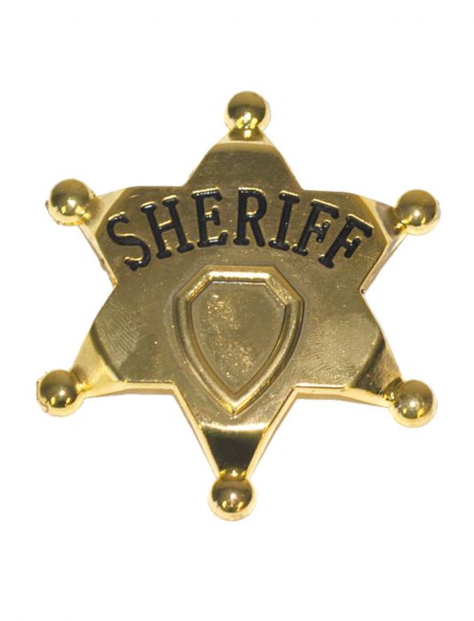 Sheriffster goudkleurig