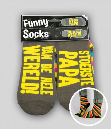 Funny socks  Stoerste Papa