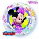 Bubble helium ballon Minnie Mouse