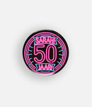 Button Neon 50 jaar sarah