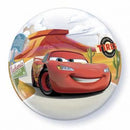 Bubble helium ballon Cars Lightning McQueen