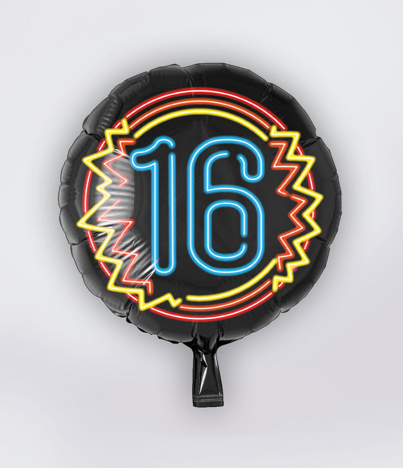 Folie helium ballon Neon 16