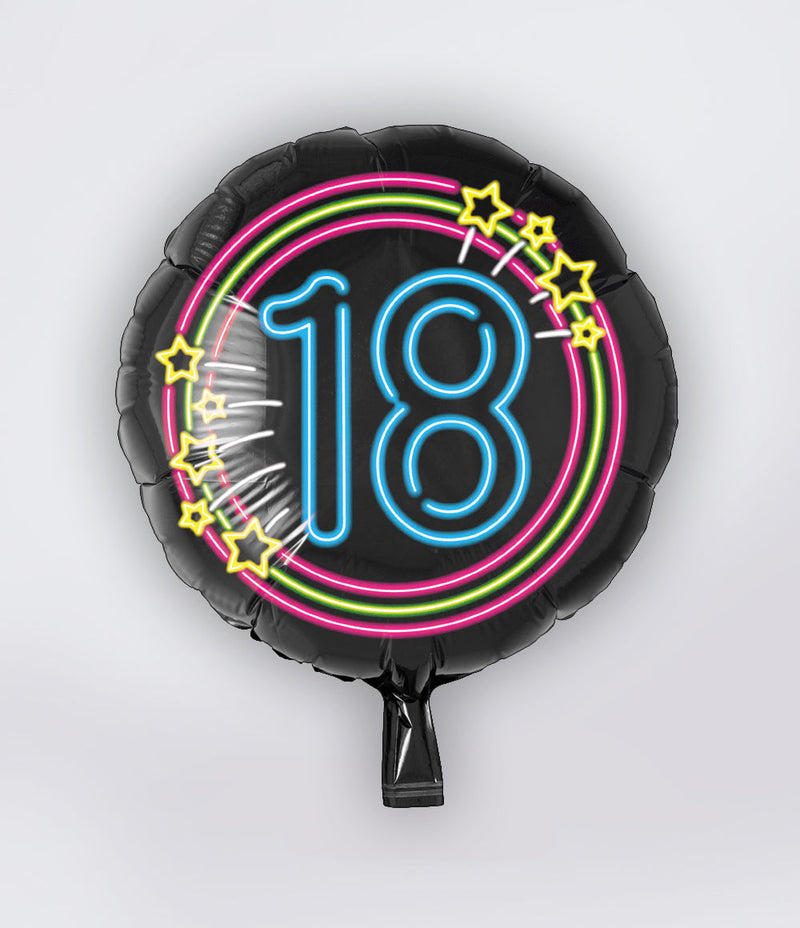 Folie helium ballon Neon 18