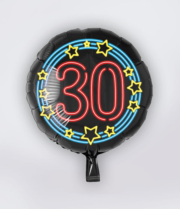 Folie helium ballon Neon 30