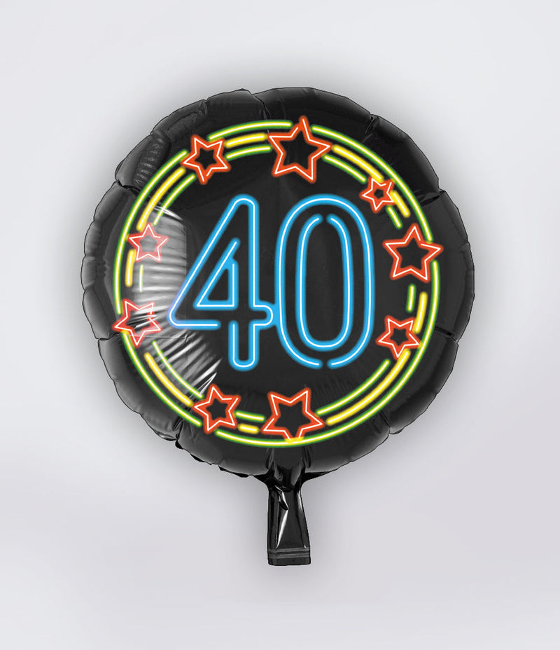 Folie helium ballon Neon 40