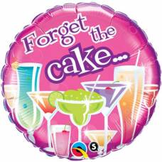 Folie helium ballon Happy Birthday cake