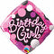 Folie helium ballon Happy Birthday Girl