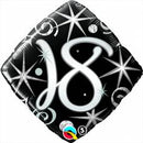Folie ballon 18 jaar Sparkles & S
