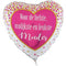 Folie helium ballon voor de liefste moeder