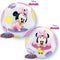 Bubble helium ballon Baby Minnie Mouse