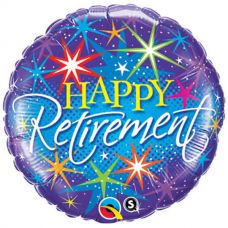 Folie ballon Happy Retirement