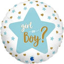Folie helium ballon Gender Boy or Girl