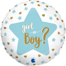 Folie ballon Gender Boy or Girl