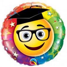 Folie helium ballon Smiley Graduate