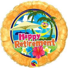 Folie ballon Happy Retirement Sun