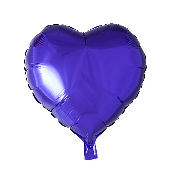 Folie helium ballon hart 18" verkrijgbaar in diverse kleuren
