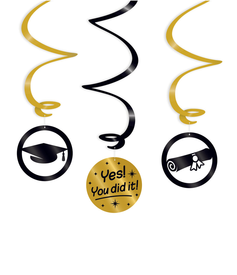 Swirl Decoratie You did it! Geslaagd