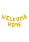 Folie letters 16" Welcome Home, div. kleuren