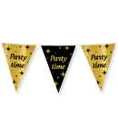 Vlaggenlijn Classy folie Party Time