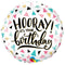 Folie helium ballon Hooray Birthday