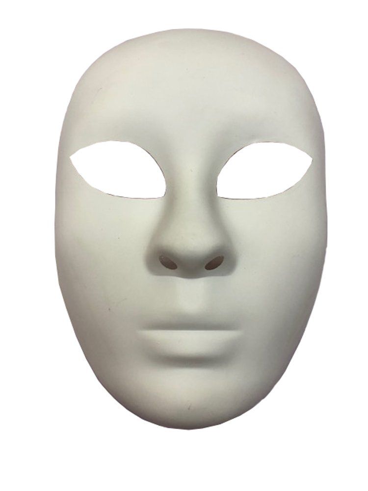 Masker heel gezicht wit